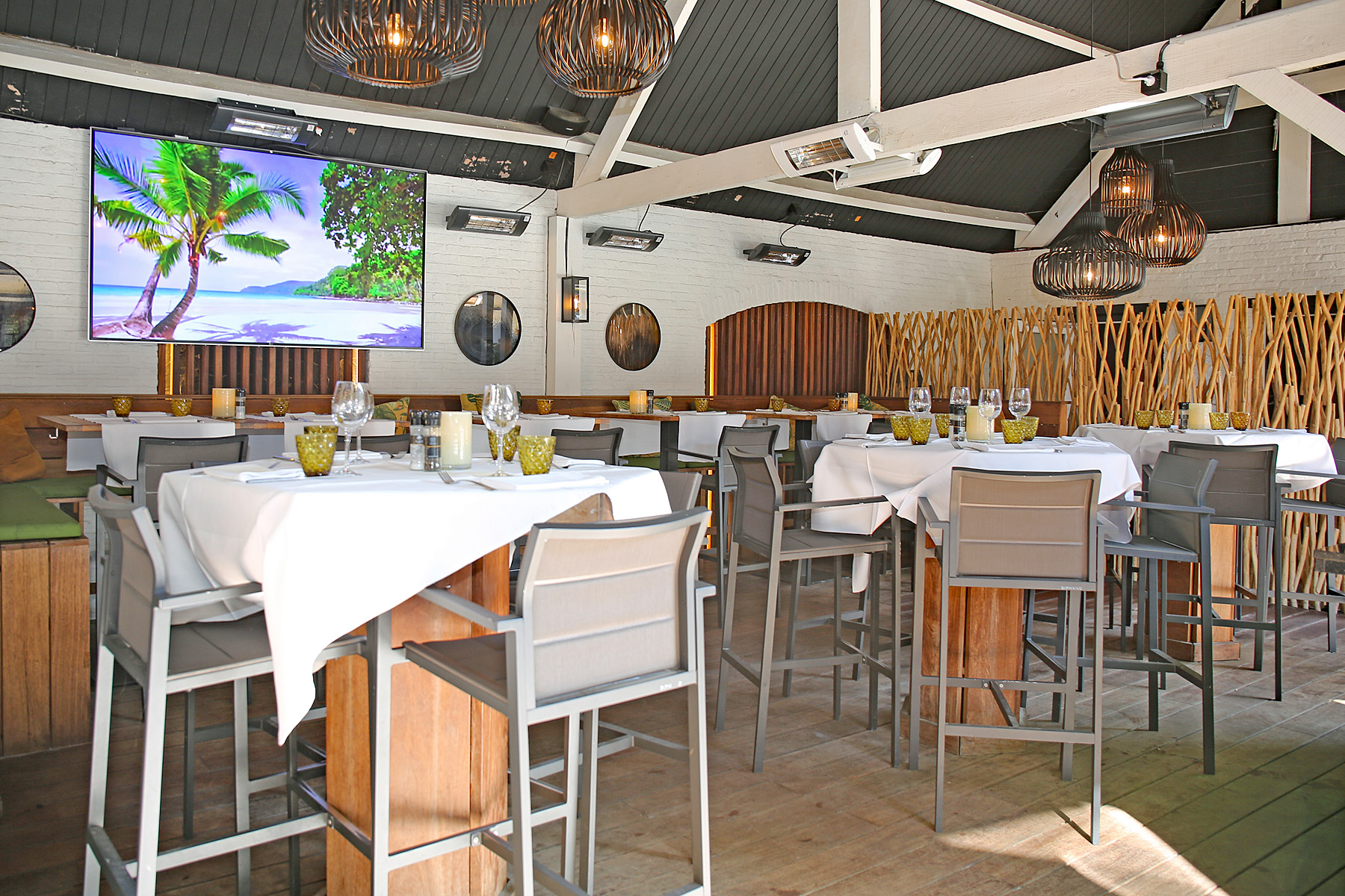 Veranda en eetzaal